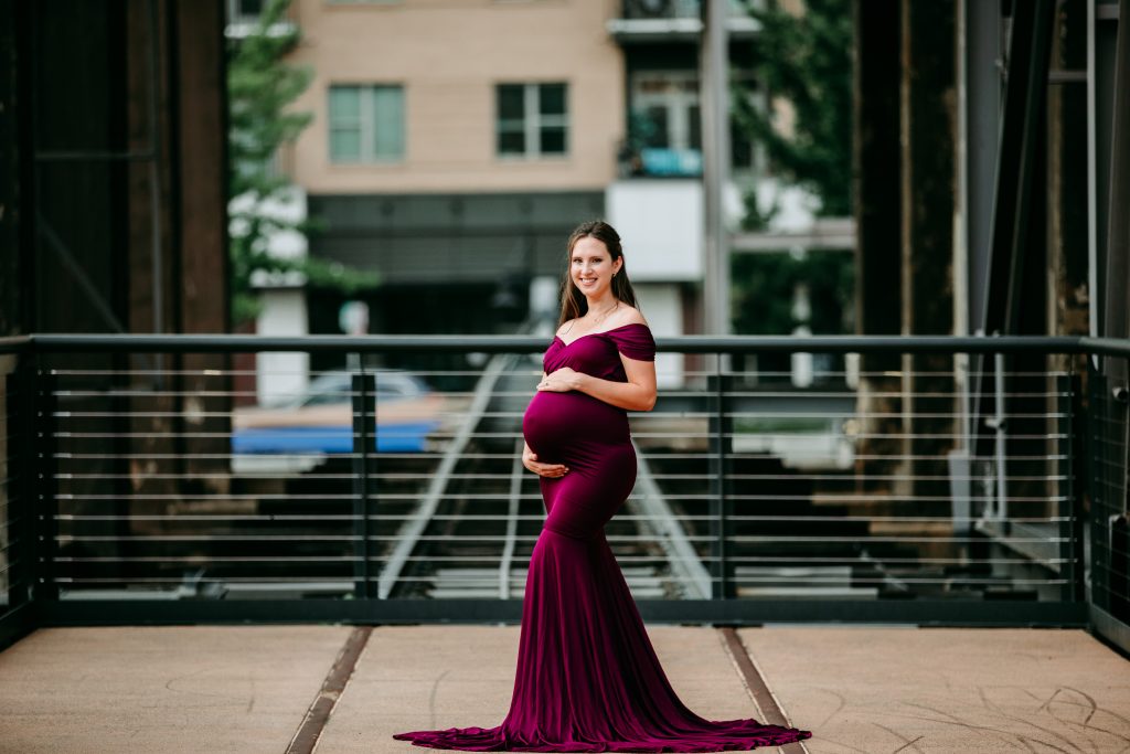 family session at bailey park winston salem downtown