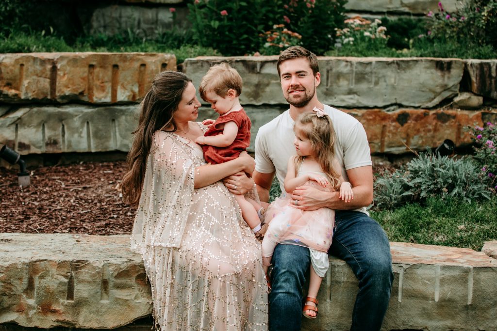 family session at bailey park winston salem downtown