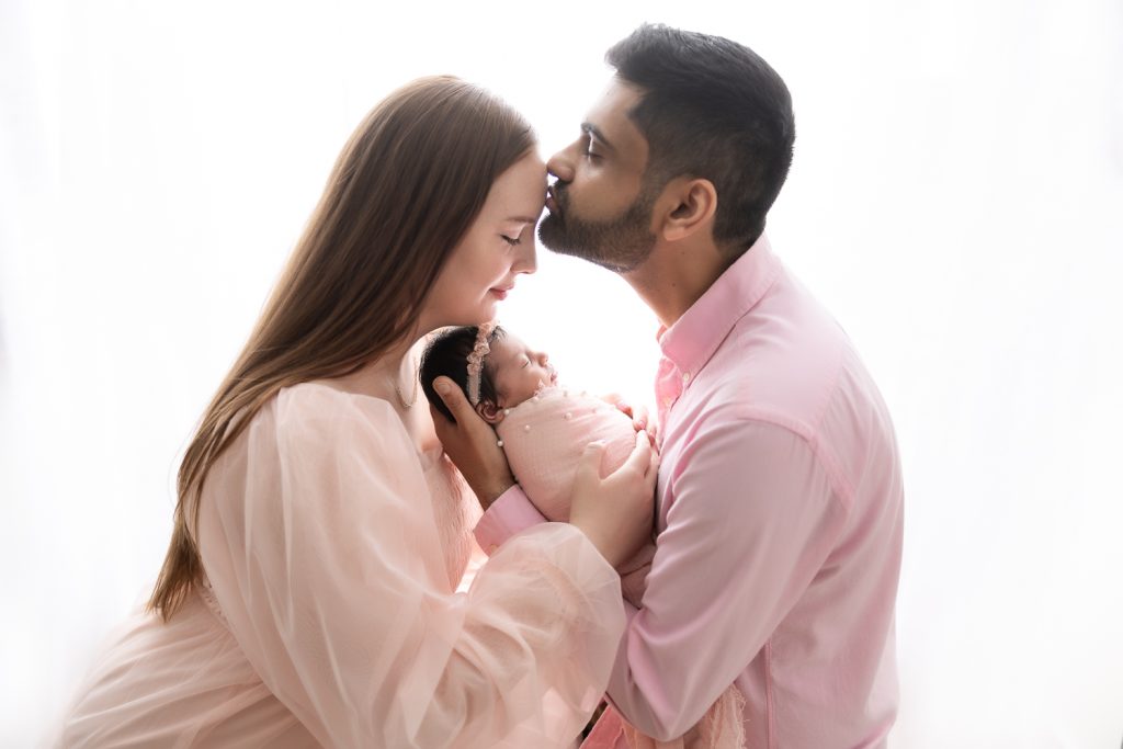 newborn-girl-photo-session-parent-shot-greensboro-NC